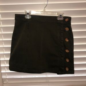 Free People Little Daisies Mini Skirt